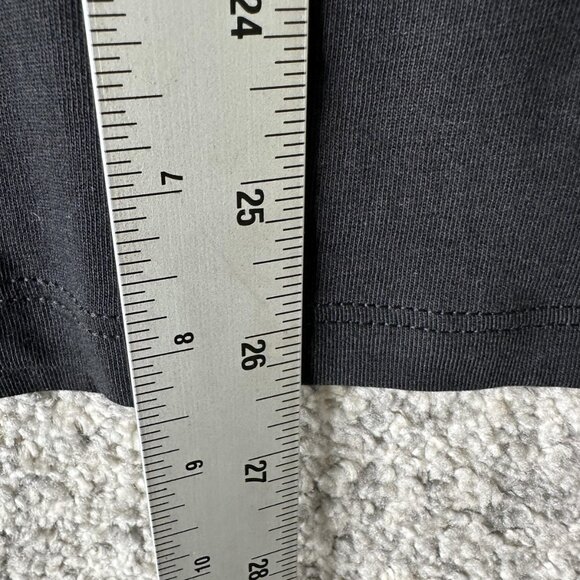 Everlane Shirt Mens Medium Black Organic Cotton Long-Sleeve Pocket Tee Uniform - Picture 5 of 9